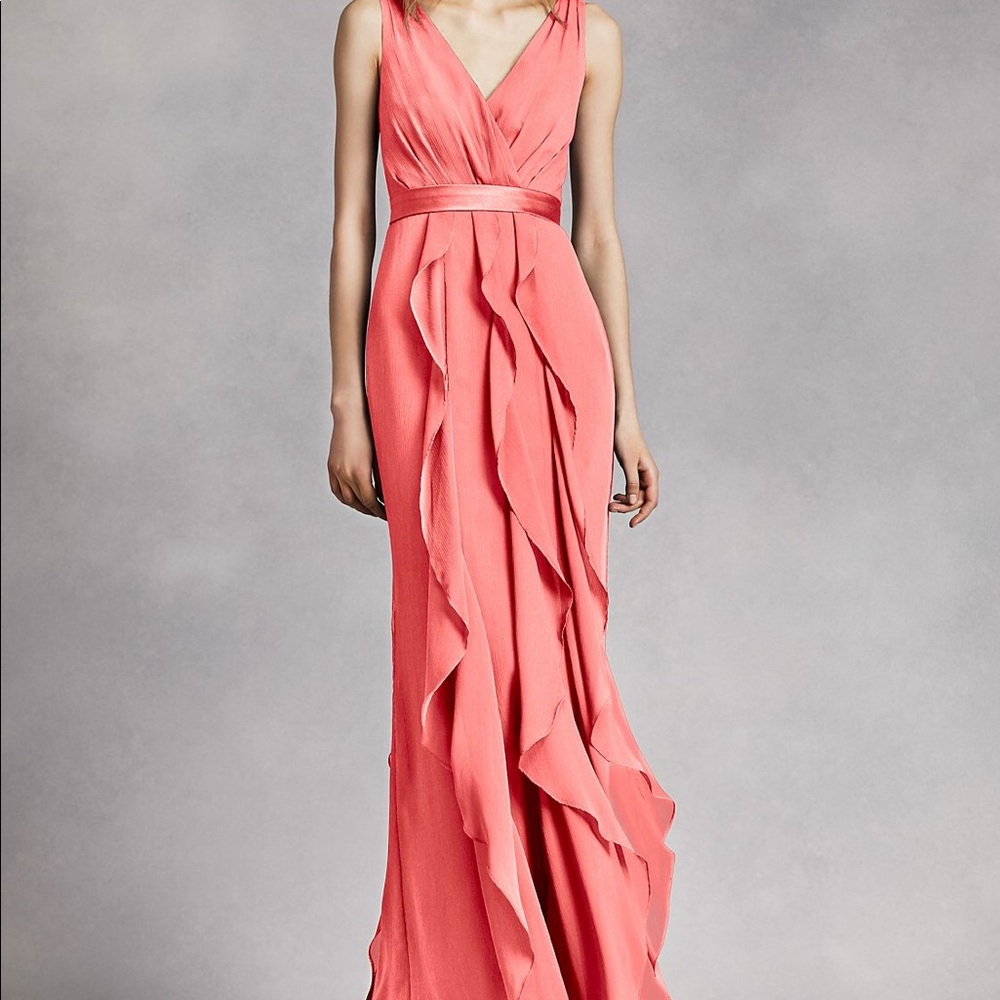 David’s bridal bridesmaid dress